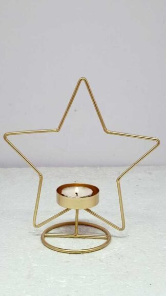 7.5 Inch Metal Candle Stand
