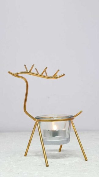 6 Inch Metal Candle Stand