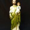 16 Inch Poly Marble St. Joseph Statue