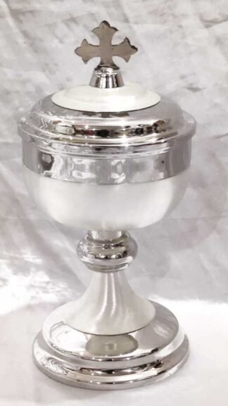 12 Inch Silver Plated Ciborium