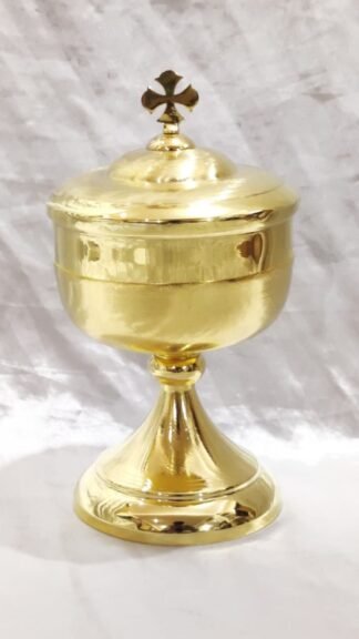 8 Inch Gold Plated Ciborium