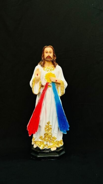 1 Feet Poly Marble Divine Mercy Statue