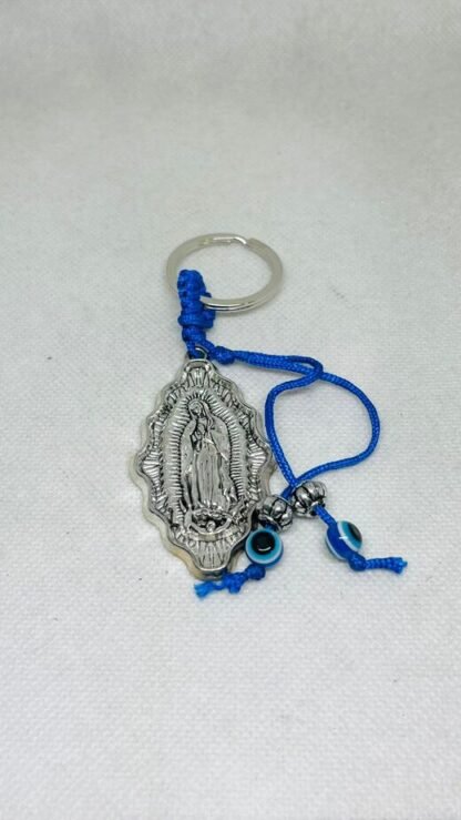 5 Inch silver plated Keychain