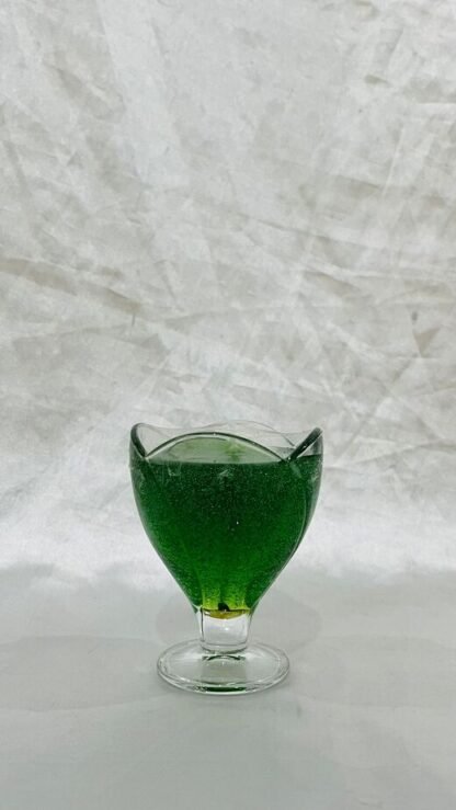 Green Coloured Gel Candle