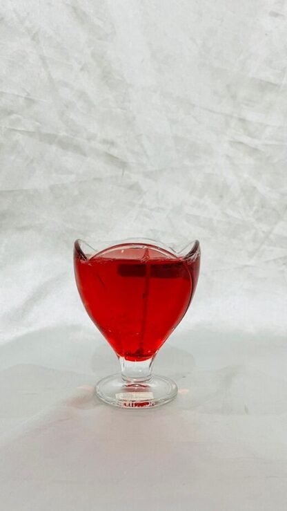 Red Coloured Gel Candle Online