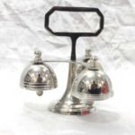 3 Bell Silver Plated Bell