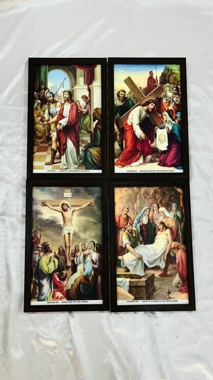 16*10 Inch Way of the Cross Photo Frame