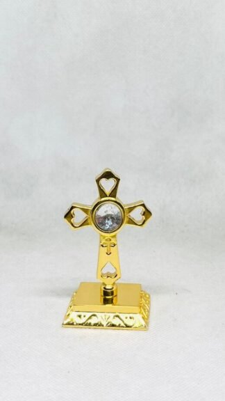 Buy 3 Inch Gold Plated Car Cross