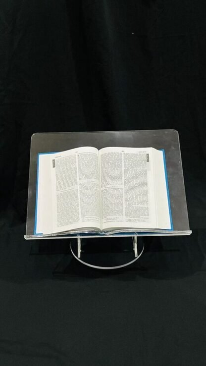 11*15 Inch Transparent Fiber Bible Stand