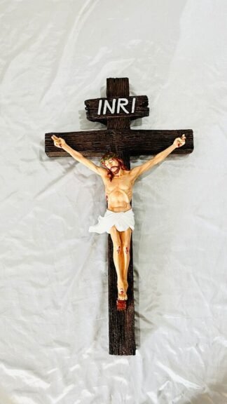 3.2 Feet Poly Marble Crucifix