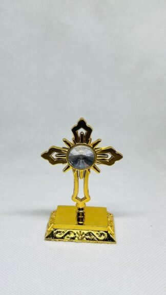 Buy 3 Inch Gold Plated Car Cross Online In India
