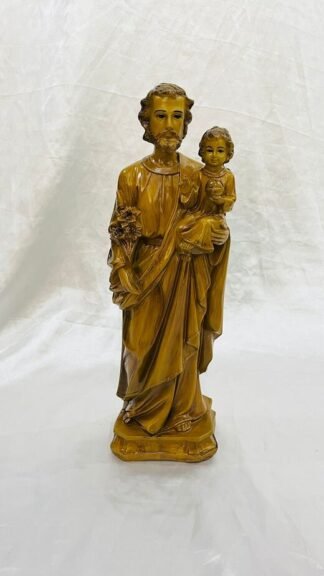 18 Inch Poly marble St Joseph Statue