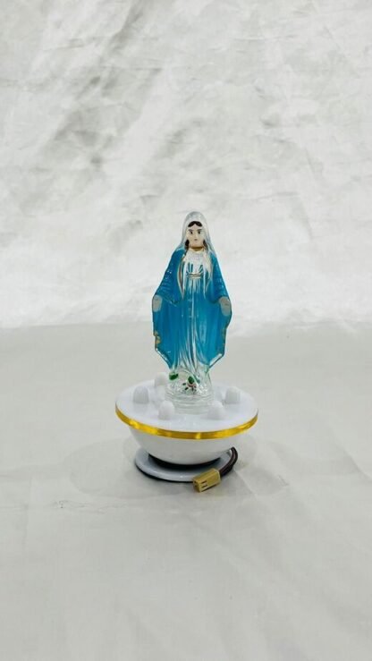Gift 5.5 Inch LED Mother Mary Statue for car