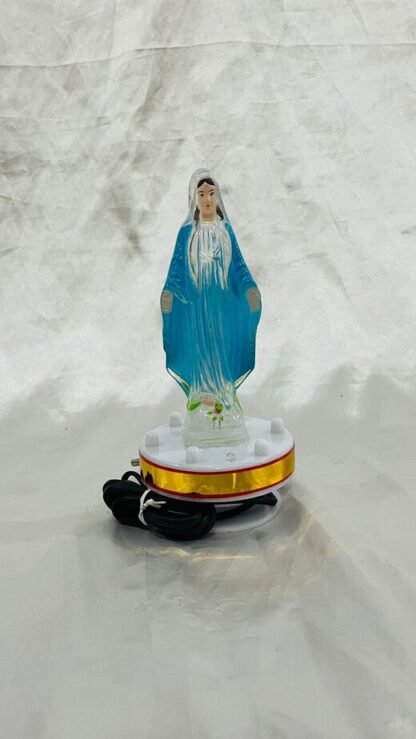 8 Inch LED Mother Mary Statue