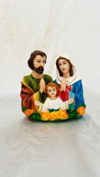 Shop 8 Inch Poly Marble Holy Family Statue online