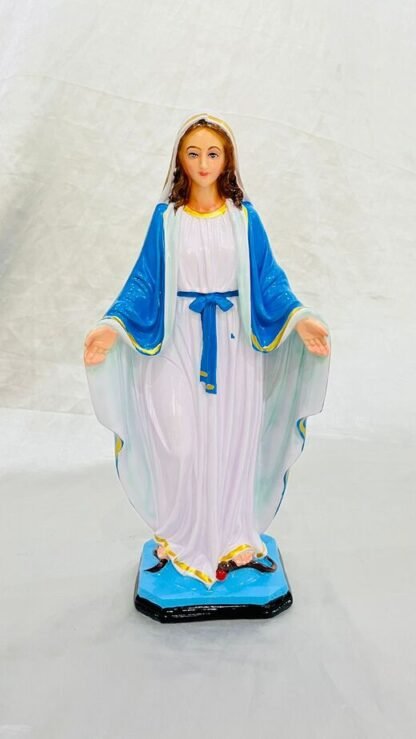 Shop 14 Inch Fiber Immaculate Mary Statue