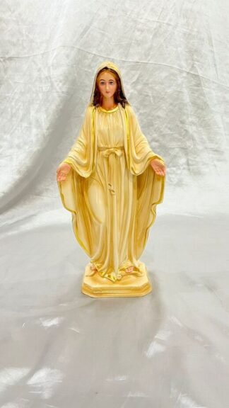 Buy 14 Inch Fiber Immaculate Mary Statue