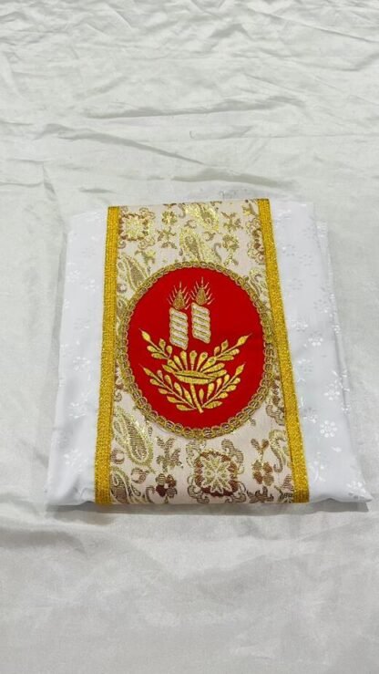 Quality White Colored Priest Vestment