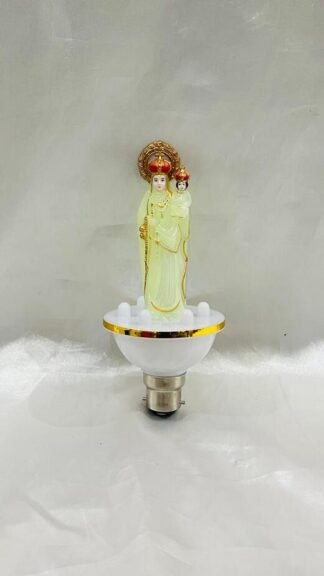 5.5 Inch LED Velankanni Matha Statue