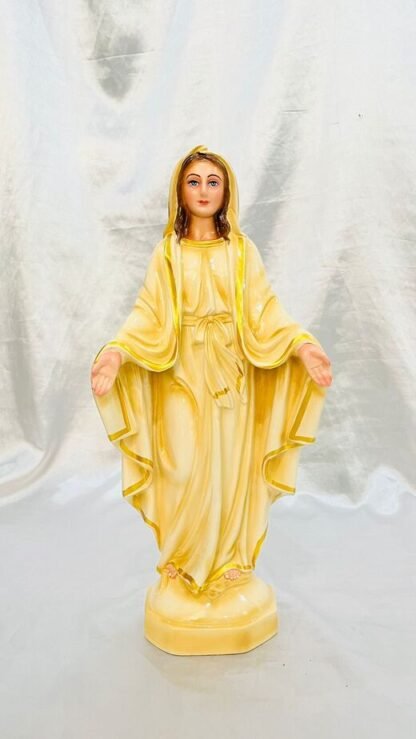 18 Inch Fiber Immaculate Mary Statue