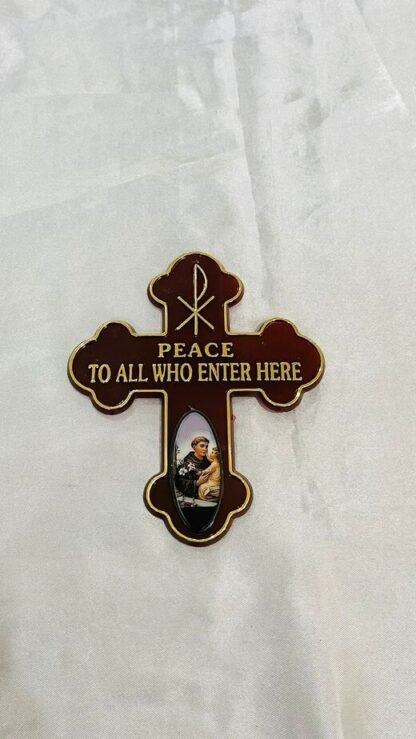 Jesus christ 6*5 Inch Brown Colored Door Sticker