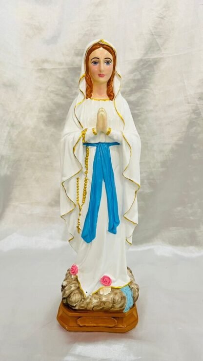 Purchase Poly Marble Our Lady Of Lourdes Statue