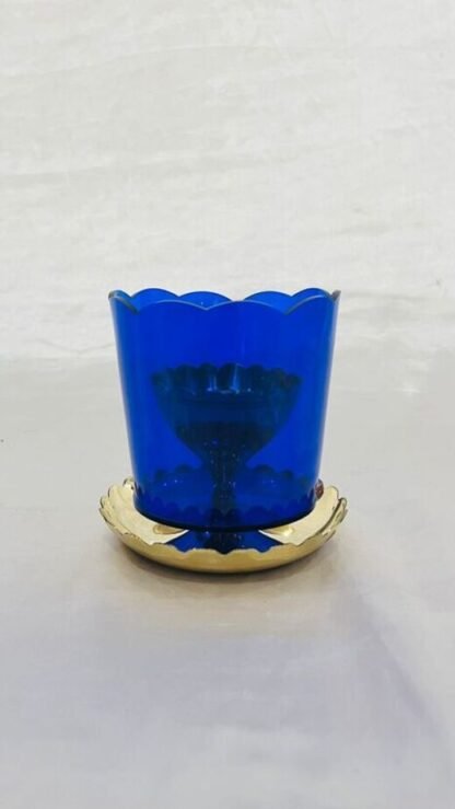 Buy 4 Inch Gold plated Oil lamp
