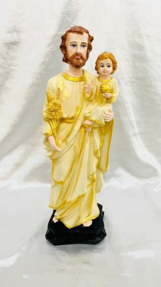 Poly Marble St. Joseph Statue 18 Inch