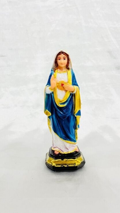 7 Inch Sacred Heart Mary Statue