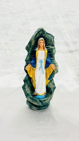 9 Inch Fiber Immaculate Mary Statue