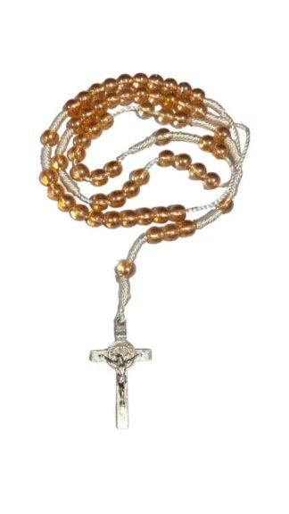 6 MM Stone Beads Thread Rosary