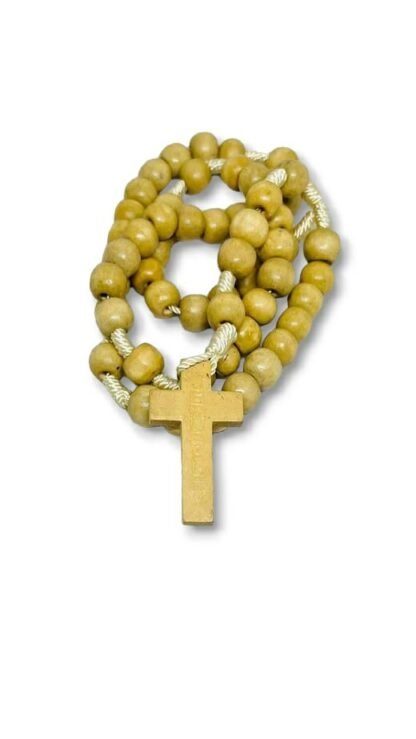 Shop Wooden Beads Thread Rosary 10 MM