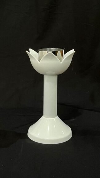 8.5 Inch Fiber Candle Stand