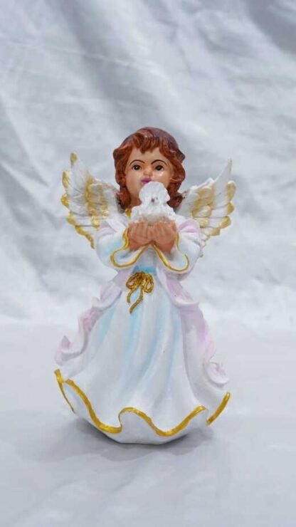 11 inch poly marble Angel statue