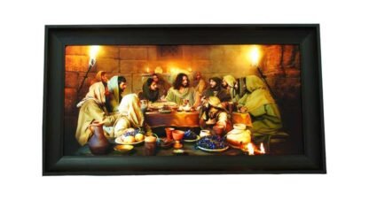 30*16 Inch LED Last Supper Photo Frame
