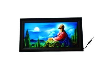 30*16 Inch LED Gethsemane Jesus Photo Frame