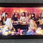 30*16 Inch LED Last Supper Photo Frame