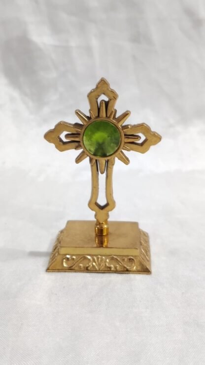 3 Inch Gold Plated Car Cross