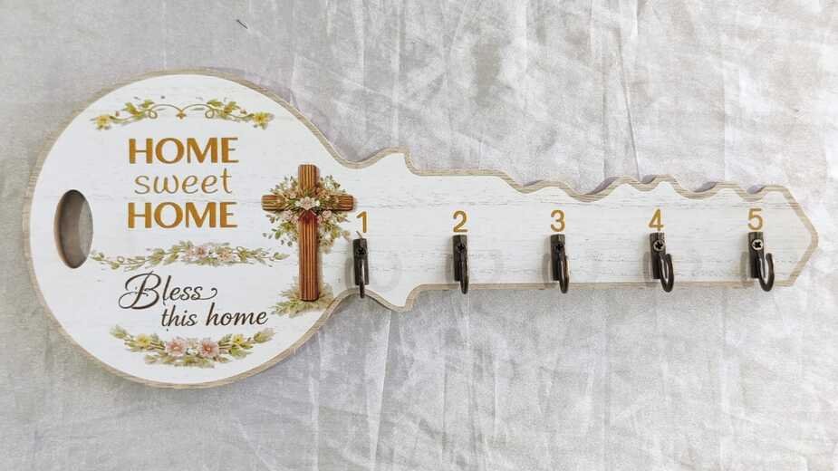 Aesthetic Door Hangings & Key Holder - 12 Inch - Image 4