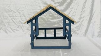 17.5*16.5 Inch Blue Crib House