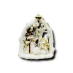 4 Inch Poly marble Holy Family Statue