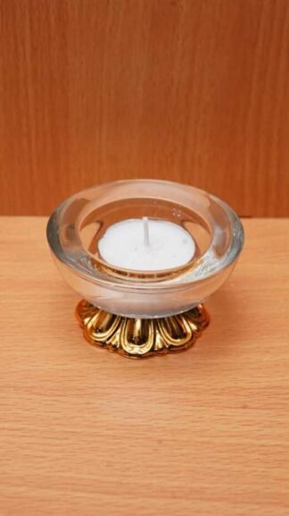 Buy 1.5 Inch Elegant Crystal Candle Stand