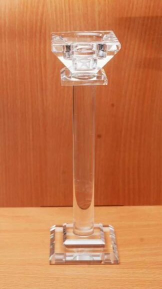 Buy 8 Inch Elegant Crystal Candle Stand