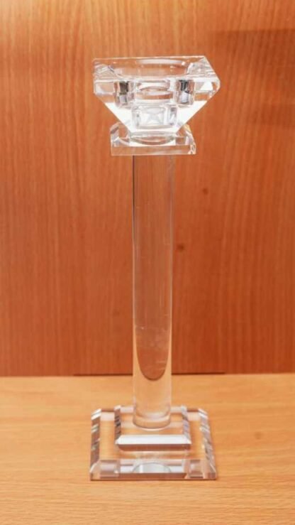Buy 8 Inch Elegant Crystal Candle Stand