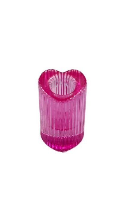 Decor 3 Inch Elegant Crystal Candle Stand
