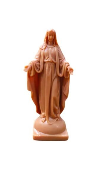 3 Inch Mother Mary Plastic Statue