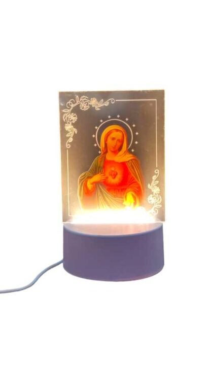 Buy 7 Inch LED Mother Mary Statue