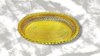 Gold color Plates - 11*8 Inch