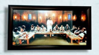 30*16 Inch Last Supper Photo Frame