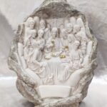 Poly Marble Last Supper Family Statue – 11 Inch